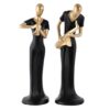 Elegant Lady Musician Playing Saxophone & Clarinet - Image 5