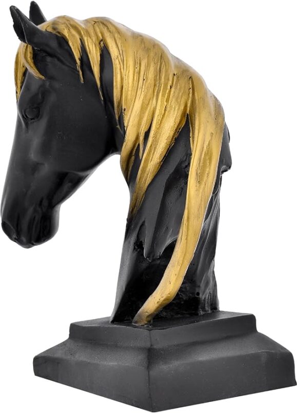 Elegant Horse Face Art Decor - Image 3