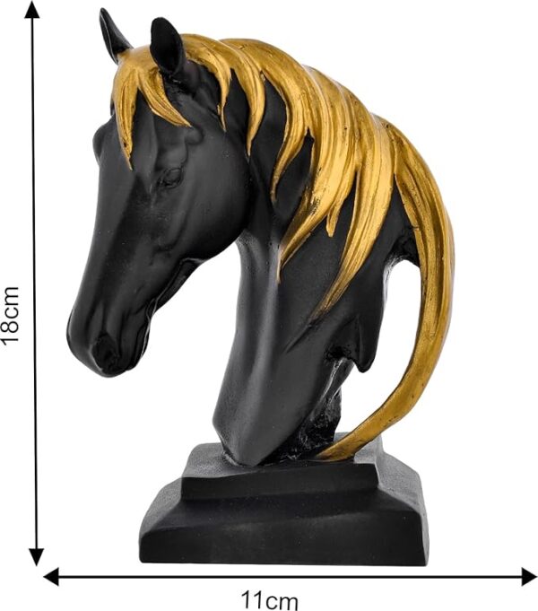 Elegant Horse Face Art Decor - Image 2
