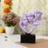 Elegant Human Face Decorative Sculpture - Unique Home & Office Figurine for Living Room Décor and Gifting Purpose