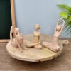 Yoga Lady Figurine for Home Decor