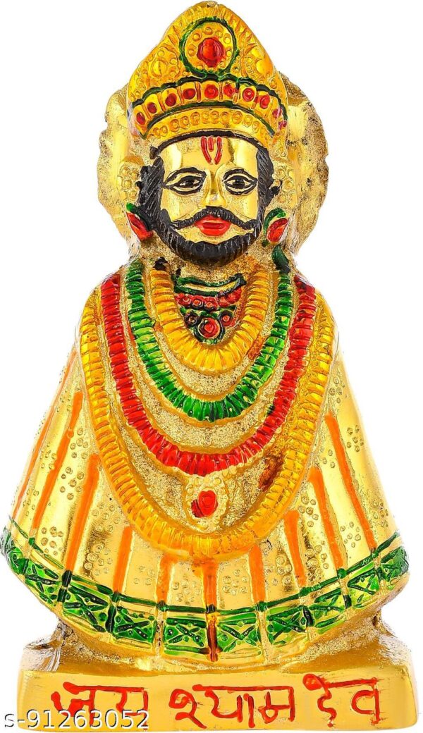 Handcrafted Shyam Baba Decorative Figurine - Unique Home Décor Showpiece for Spiritual Blessings - Image 3