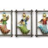 Metal Rajasthani Musicians Showpiece – Decorative Home Accent, Gift Item, Stylish Wall Décor (20x29 cm) – Unique Home Decoration - Image 2