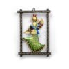 Metal Rajasthani Musicians Showpiece – Decorative Home Accent, Gift Item, Stylish Wall Décor (20x29 cm) – Unique Home Decoration - Image 5